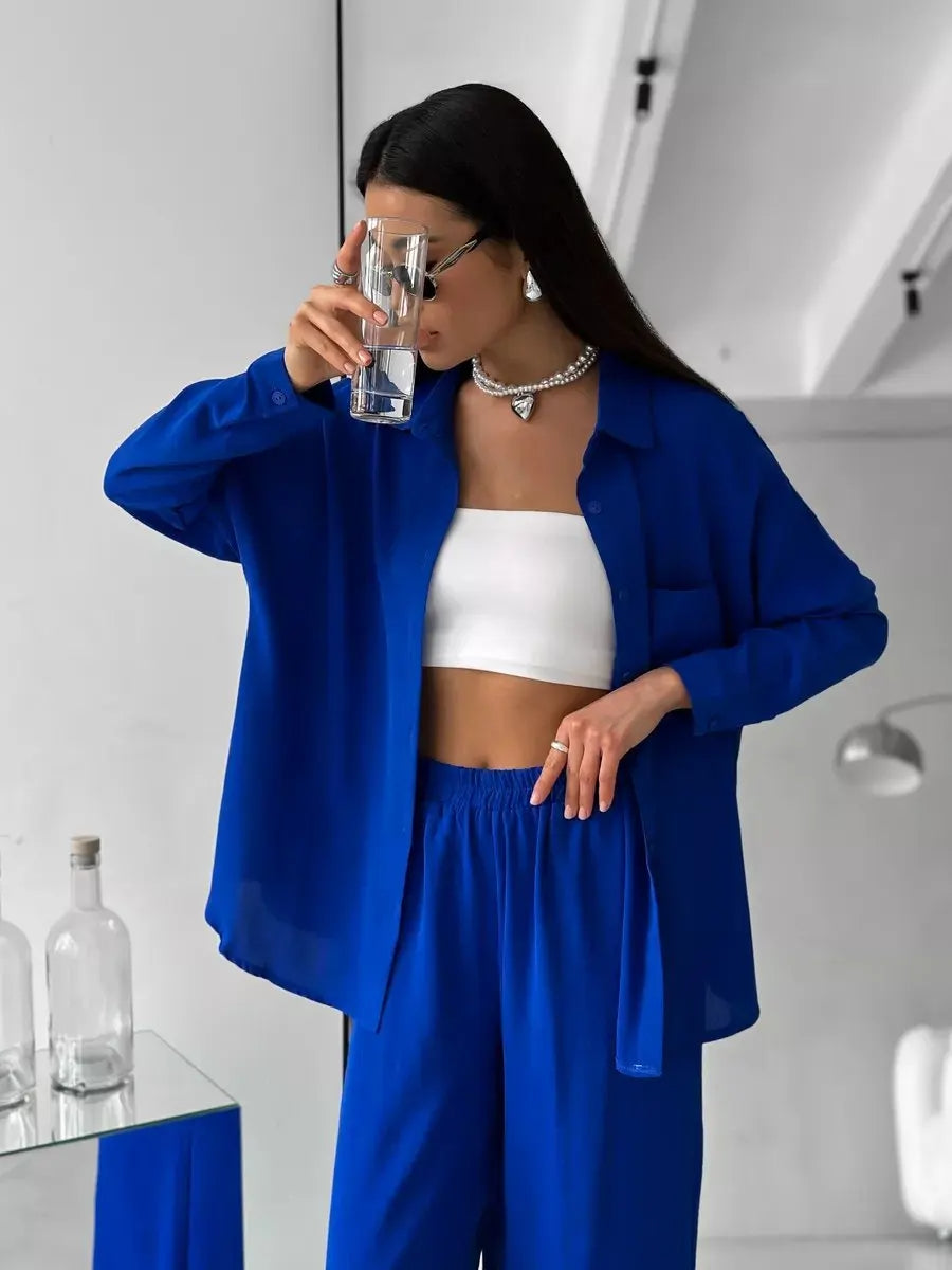 Freizeitanzug Hemd + Hose