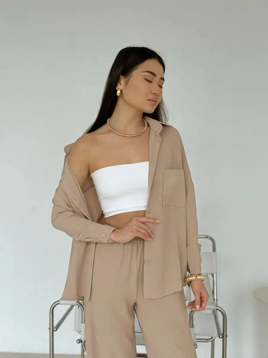 Freizeitanzug Hemd + Hose