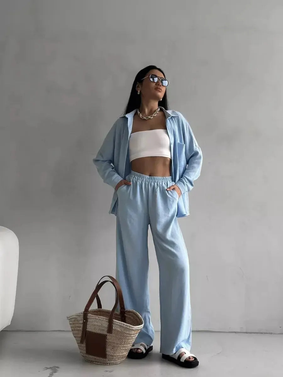 Freizeitanzug Hemd + Hose