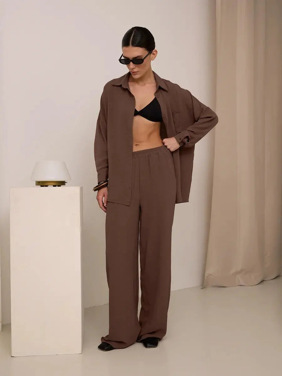 Freizeitanzug Hemd + Hose